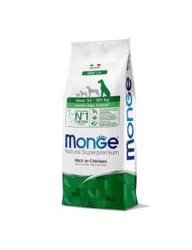 Monge Natural Superpremium Dog Maxi Puppy Ricco...
