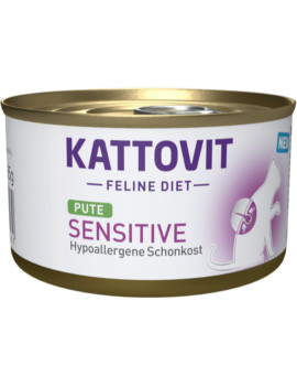 Kattovit Cat Sensitive Tacchino 85g