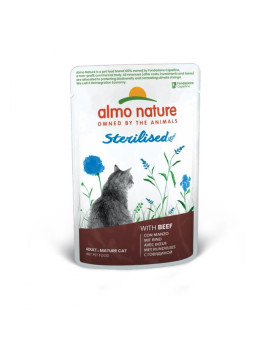 Almo Holistic Functional Cat Sterilised Manzo 85g