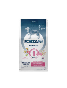 Forza 10 Dog Adult Medium Mono Diet Maiale e...