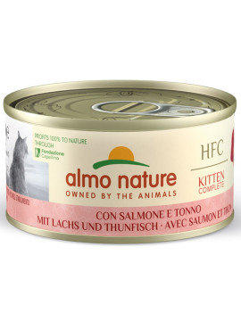 Almo Cat Hfc Natural Kitten Salmone e Tonno...