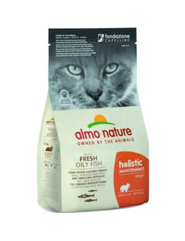 Almo Cat Holistic Pesce Azzurro Fresco e Riso 400g