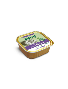 Oasy Cat Delizioso Paté Adult Ricco di Tacchino...