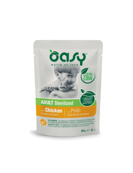 Oasy Cat Adult Sterilized Bocconcini in Salsa...
