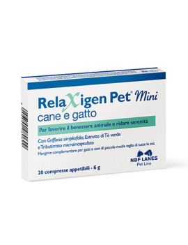Nbf Relaxigen Pet Mini Cane e Gatto 20 Compresse
