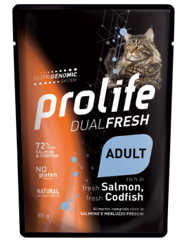 Prolife Cat Dual Fresh Adult Salmon and Codfish...