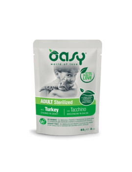 Oasy Cat Adult Sterilized Bocconcini in Salsa...
