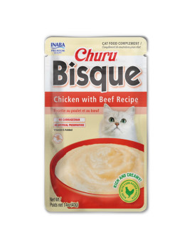 Inaba Cat Churu Bisque Pollo e Manzo 40g