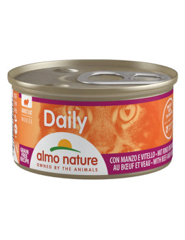 Almo Cat Daily Mousse Manzo e Vitello 85g