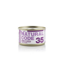 Natural Code Cat 35 Tonno e Papaya 85g
