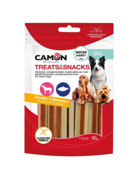 Camon Dog Snack Sandwich di Cavallo e Merluzzo 80g