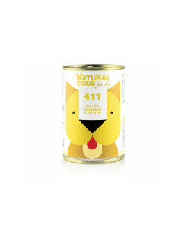 Natural Code for Dog 411 Anatra Coniglio e...
