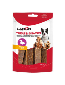 Camon Dog Snack Strips di Anatra 80g