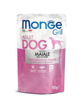 Monge Grill Dog Bocconcini Adult Ricco in...