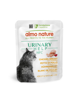 Almo Cat Hfc Urinary Help Petto di Pollo e...