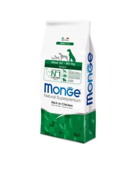 Monge Natural Superpremium Dog Maxi Adult Ricco...