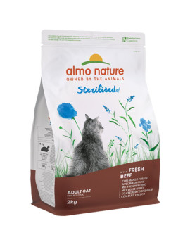 Almo Cat Holistic Sterilised Manzo Fresco e...