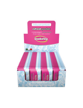 Inodorina Salviette Pocket Talco 15pz