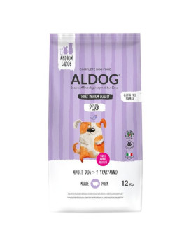 Aldog Adult Pork Medium Large 12Kg