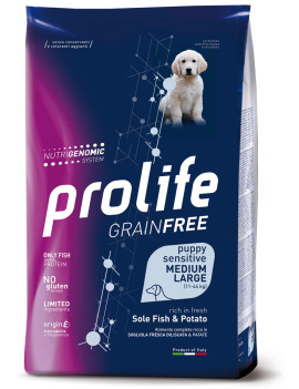 Prolife Dog Grain Free Sensitive Puppy Sole...