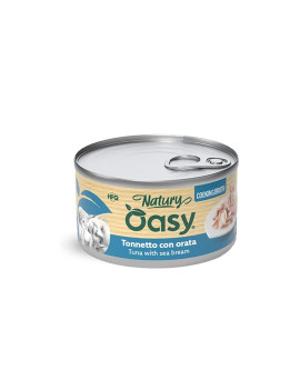 Oasy Natury Cat Broth Tonnetto con Orata 85g