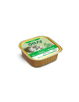 Oasy Cat Delizioso Paté Adult Ricco di Anatra...