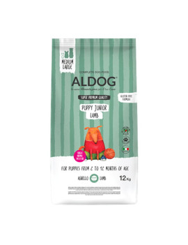 Aldog Puppy Junior Lamb Medium Large 12Kg