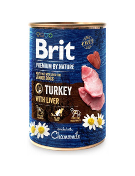 Brit Premium Dog Tacchino e Fegato 400g