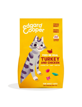 Edgard & Cooper Cat Adult Tacchino e Pollo...