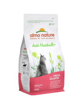 Almo Cat Holistic Anti Hairball Salmone Fresco...