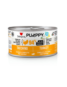 Disugual Dog Cubes Puppy Tacchino 150g