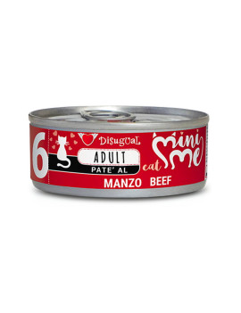 Disugual Cat Mini Me 6 Manzo 85g