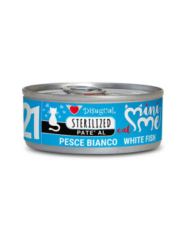 Disugual Cat Mini Me 21 Sterilized Pesce Bianco...