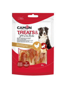Camon Dog Snack Orecchie di Coniglio con Pollo 80g