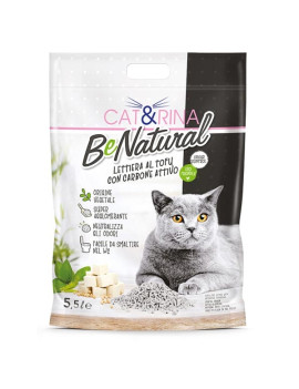 Cat&rina Benatural Lettiera al Tofu Carbone...