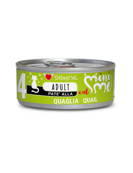 Disugual Cat Mini Me 4 Quaglia 85g