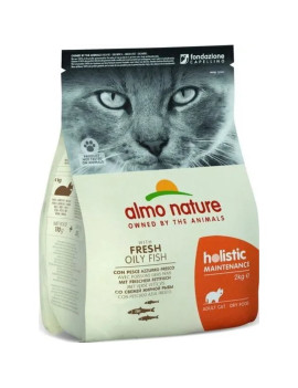 Almo Cat Holistic Pesce Azzurro Fresco e Riso 2Kg