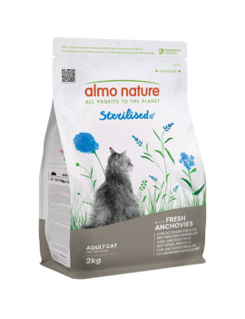 Almo Cat Holistic Sterilised Acciughe Fresche 2Kg
