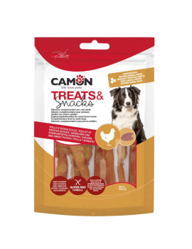 Camon Dog Snack Strips di Pollo e Patata Dolce 80g