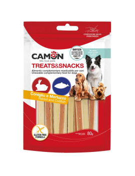 Camon Dog Snack Sandwich di Coniglio e Merluzzo...