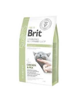 Brit Veterinary Diet Cat Diabetes Pollo e...