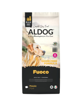 Aldog Fuoco Adult Medium Large Grain Free al...