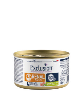 Exclusion Diet Cat Renal Phase 1 Pork and Pea 85g