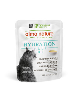 Almo Cat Hfc Hydration Help Brodo Di Sardine e...