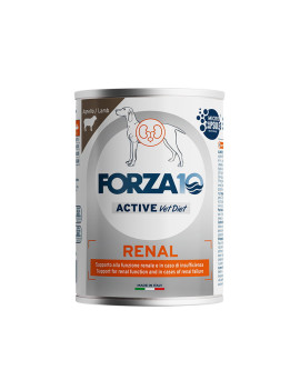 Forza 10 Dog Active Vet Diet Renal Agnello 390g