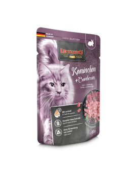 Leonardo Cat Coniglio e Mirtilli Rossi 85g