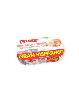 Petreet Cat Tonno Del Pacifico e Granchio...