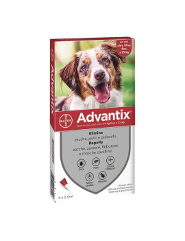 Advantix Dog Spot On Antiparassitario 10-25Kg 4...