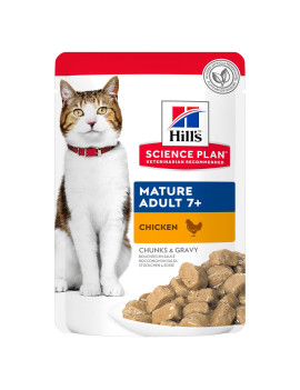 Hill's Science Plan Cat Mature 7+ Adult Pollo 85g