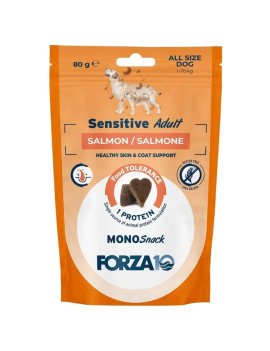 Forza10 Dog Adult Snack Sensitive Salmone 80g